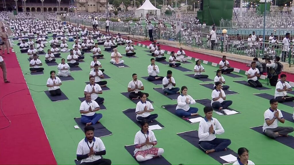 Yoga becoming way of life inspiration for good health PM Modi 5